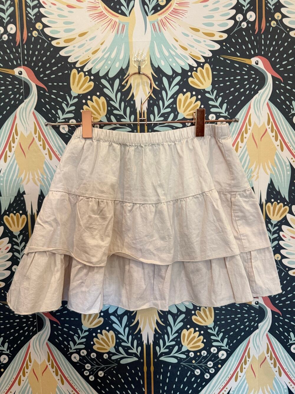 Brandy Melville tiered skirt light pink OS fits a small